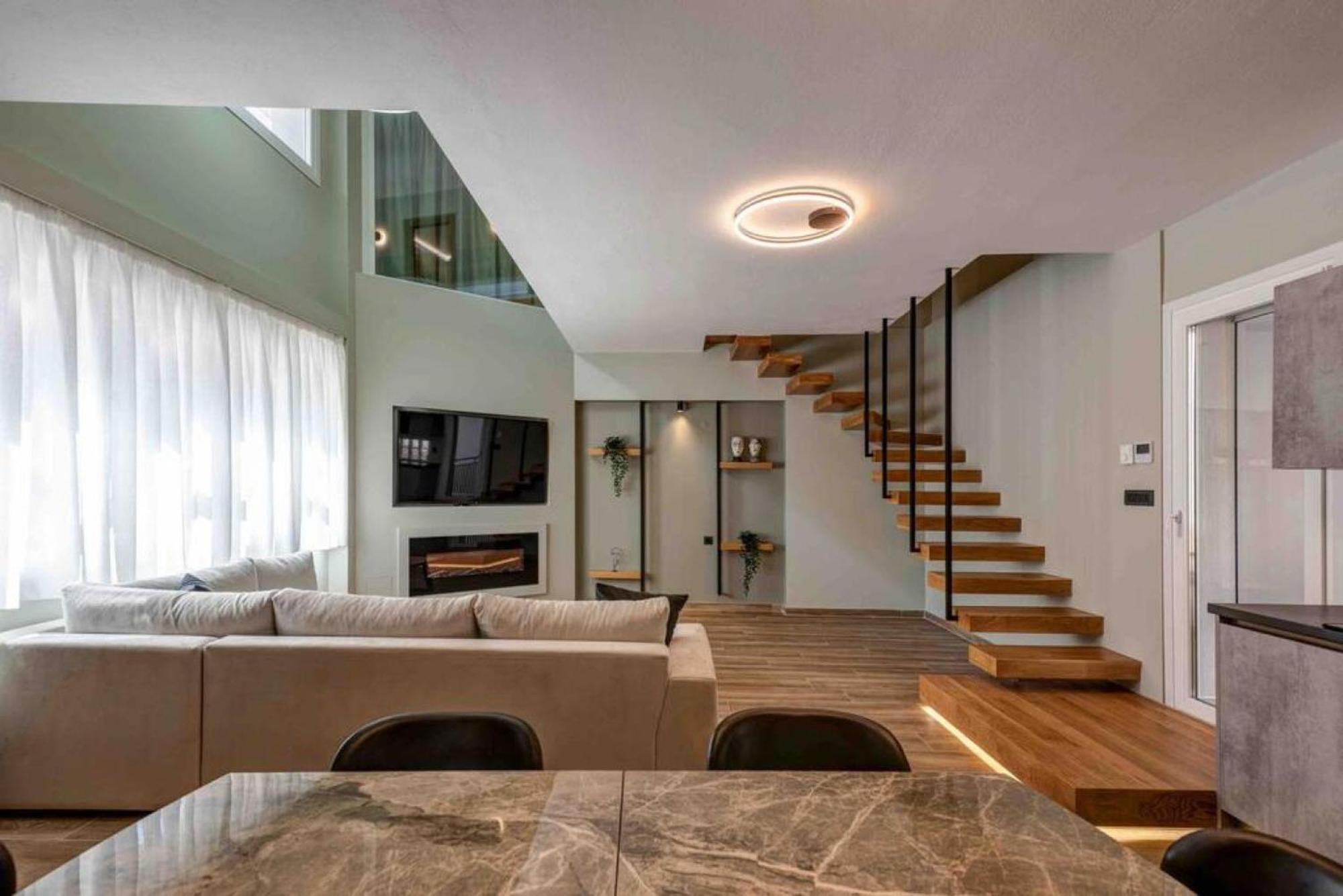 Luxurious Maisonette In Яніна Екстер'єр фото